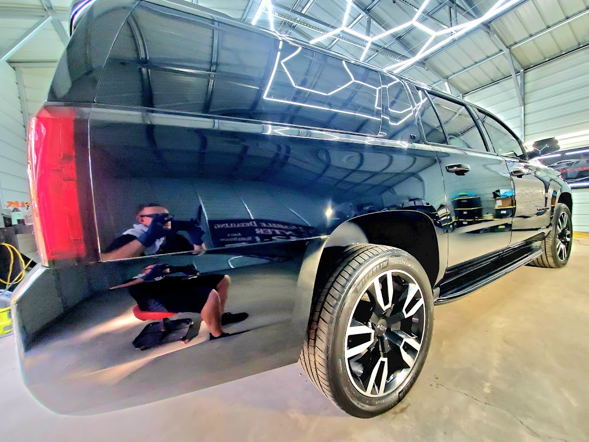 Paint correction before and after Clermont FL